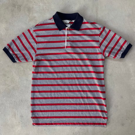 USA製 OAKTON ボーダーポロシャツ