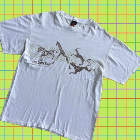 Disney THE LION KING アニマルプリントTシャツ