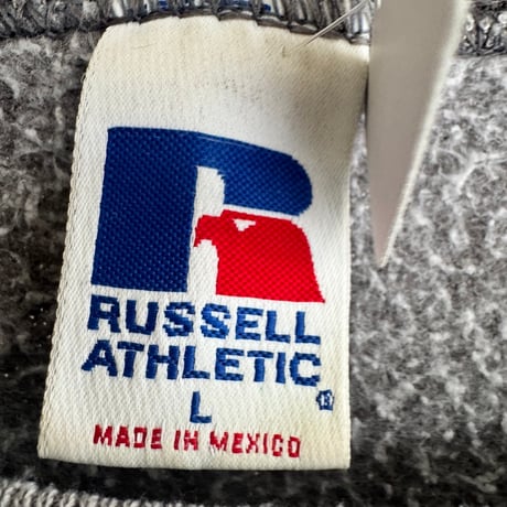 MEXICO製 RUSSELL無地スウェット L  GOOD FADE