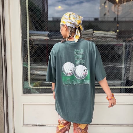 BIG DOGS ゴルフプリントTシャツ