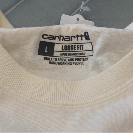 carhartt バックプリントTシャツ