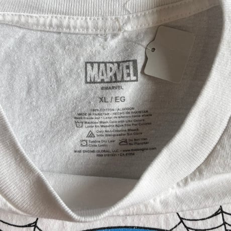 スパイダーマン　グラフィックTシャツ