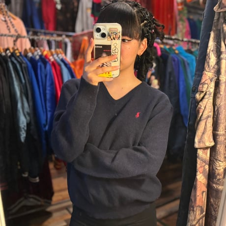 Polo Ralph Lauren ウールＶネックニット