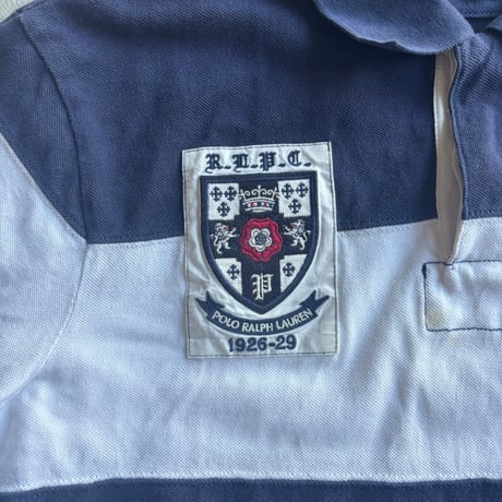 Polo Ralph Lauren ビッグポニー太ボーダーポロシャツ