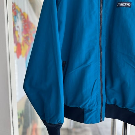 LANDS' END〝SQUALL JACKET〟ターコイズ