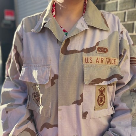 U.S. AIR FORCE デザートカモ BDUジャケット
