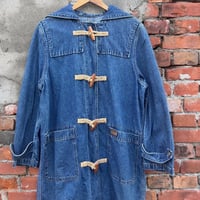 90s LAUREN JEANS CO. デニムダッフルコート