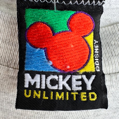 90年代USA製ミッキーロング丈Tシャツ