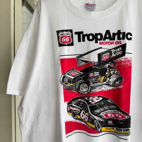 90's USA製Phillips 66プリントTシャツ L