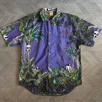 USA製　Big Dogs 総柄グラフィックシャツ