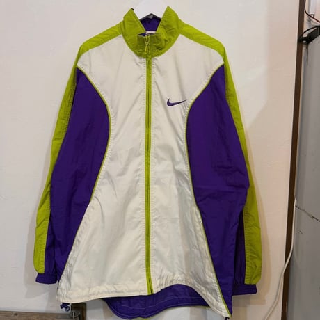 90s NIKE デザインナイロンジャケット
