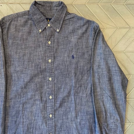 polo Ralph Lauren コットンシャンブレーシャツ