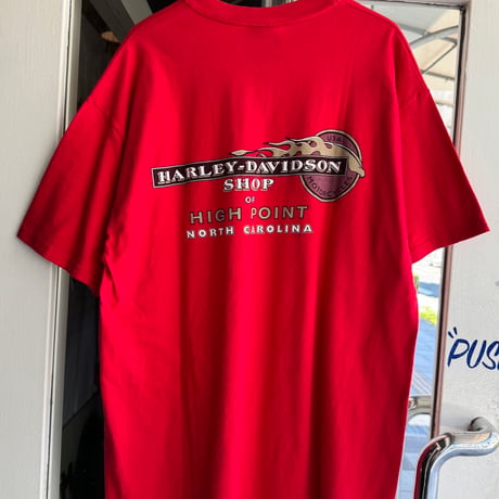 USA製 HARLEY DAVIDSON プリントTシャツ L