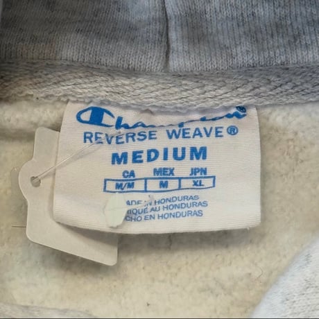 champion reverse weave デザインロゴパーカー