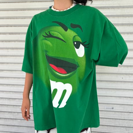 M&M’s GREEN キャラTシャツ