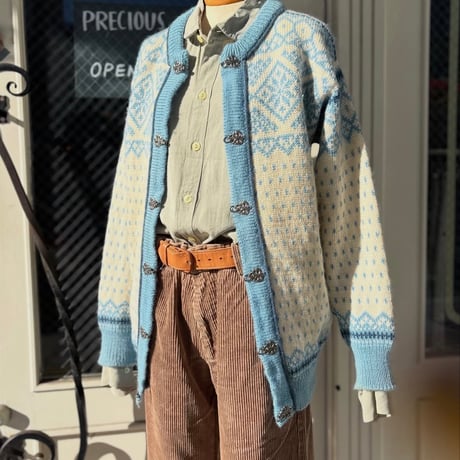 DALE of NORWAY チロルニットカーディガン
