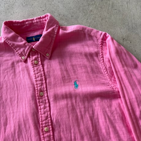 Ralph Lauren 裏地付ガーゼシャツ