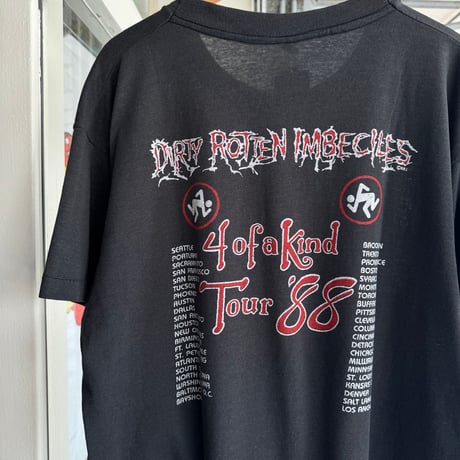 80’s “D.R.I.”バンドTシャツ L