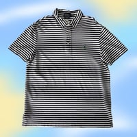POLO ボーダーポロシャツ