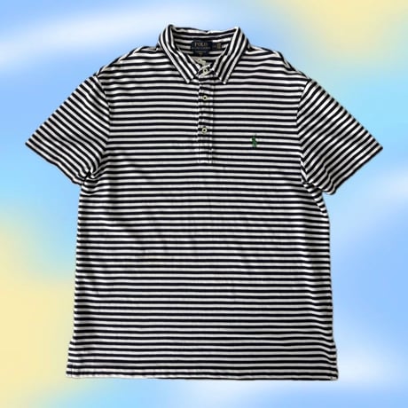 POLO ボーダーポロシャツ
