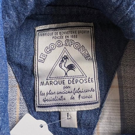 Le coq sportif チェック柄アノラックパーカー