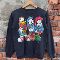 90s USA製 Disney ヒップホップスウェット