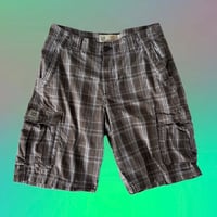 Lee チェックカーゴショーツ