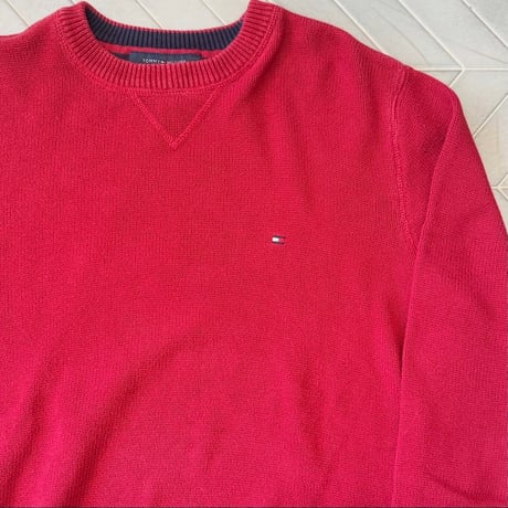 TOMMY HILFIGER コットンニット