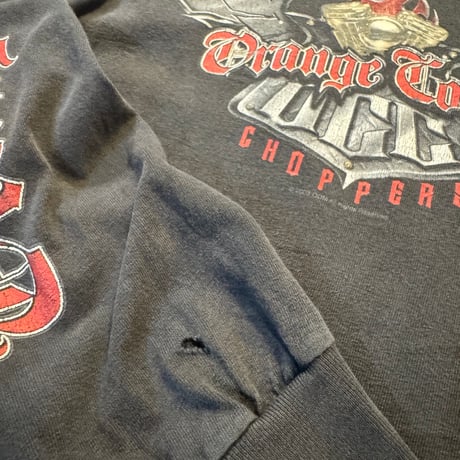 Orange County Choppers 袖プリントロンT