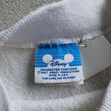 80s USA製 Mickey 60th Birthday ラグランスウェット