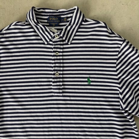 POLO ボーダーポロシャツ