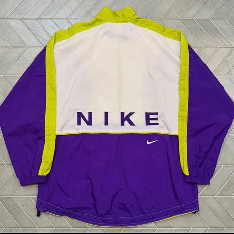 90s NIKE デザインナイロンジャケット