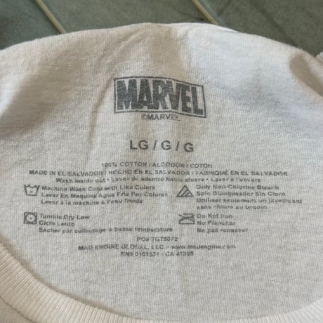 MARVEL キャラ集合Tシャツ