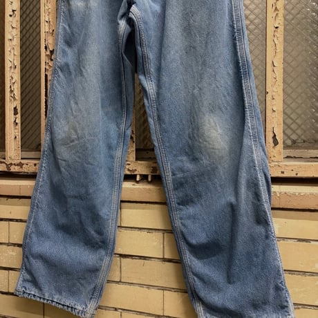 90s USA製 Carhartt 裏地付きデニムペインターパンツ(36×32)