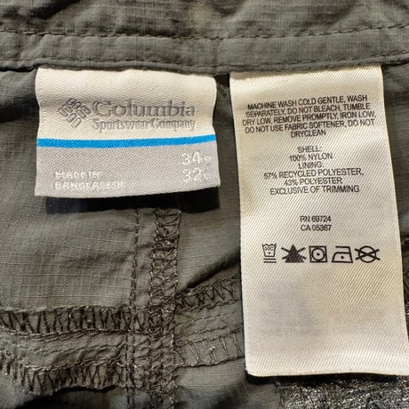 コロンビアOMNI-SHADE 2WAY Convertible Cargo Pants
