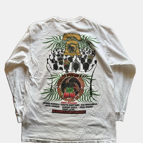 1997 MILLION WOMAN MARCH Long Sleeve Tシャツ