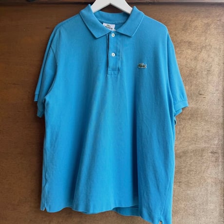 LACOSTE 水色ポロシャツ