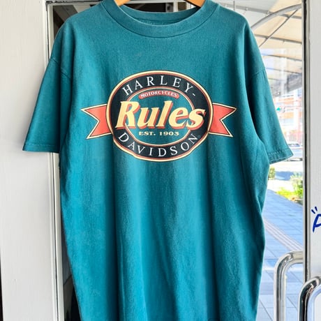 USA製 HARLEY DAVIDSON プリントTシャツ  L