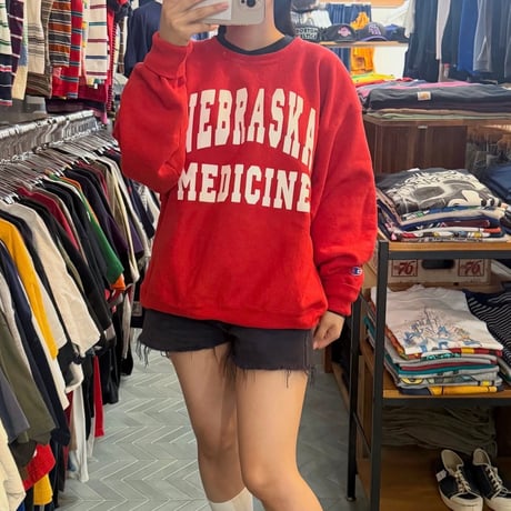 champion reverse weave カレッジスウェット