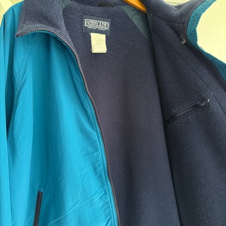 LANDS' END〝SQUALL JACKET〟ターコイズ