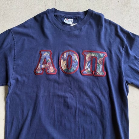 USA製 Hanes "AOΠ "カレッジロンT