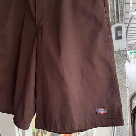 00's Dickies 42283 ワークショーツ ブラウン
