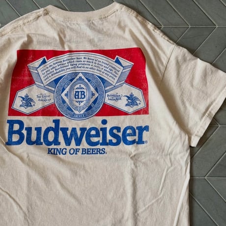 Budweiser バックプリントTシャツ