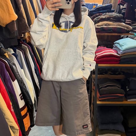 champion reverse weave デザインロゴパーカー