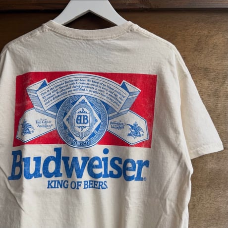 Budweiser バックプリントTシャツ