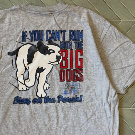 90s Big Dogs バックプリントTシャツ