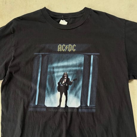 AC/DC "WHO MADE WHO" プリントTシャツ
