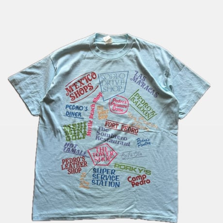 80’s Pedro’s River USA製 プリントTシャツ