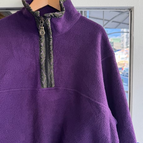 90's USA製WOOLRICH ハーフジップフリース
