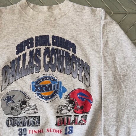 90s NFL プリントスウェット